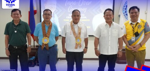 TESDA III welcomes Toni June A. Tamayo as new Regional Director