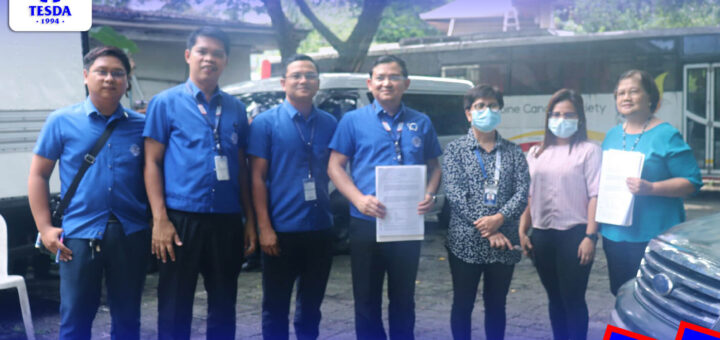 RTVM through Usec. Franz Gerard Imperial donated a service vehicle to the Regional Training Center Central Luzon - Guiguinto