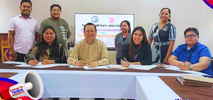 TESDA KorPhil Bulacan and Richwell Colleges, Incorporated: MOA Signing - Partnership Day