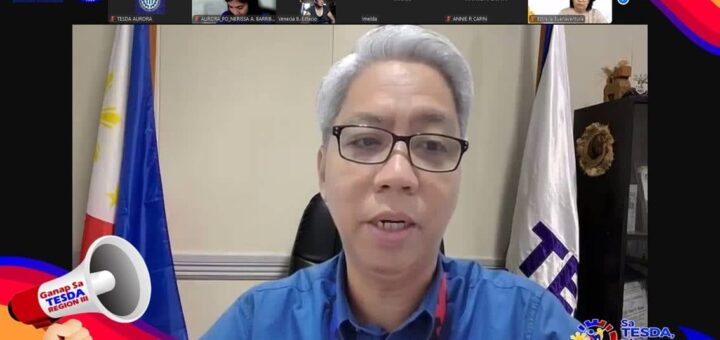 TESDA Aurora Holds Virtual Meeting to Address Key Issues in Competency Assessment and Certification