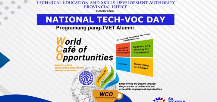 Join Us for National Tech-Voc Day: World Café of Opportunities Job Fair – August 14, 2024!
