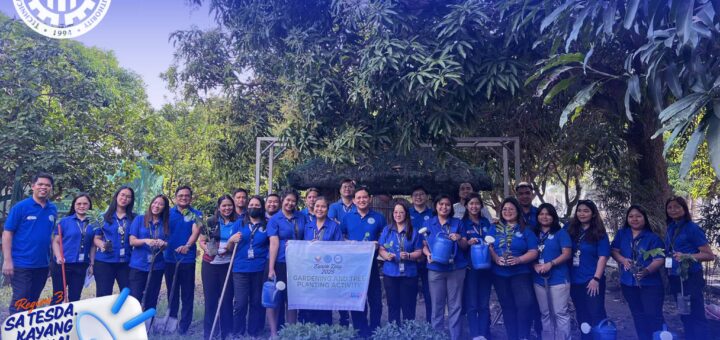 TESDA Bulacan and RTCCL-Guiguinto Celebrate Earth Month with Gardening and Tree Planting Activity
