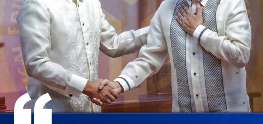 Sec. Kiko Benitez and Pres. Bong Bong Marcos