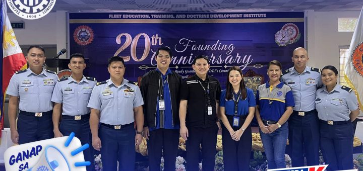 RTCCL-Guiguinto Recognized at Philippine Coast Guard FETDDI 20th Anniversary