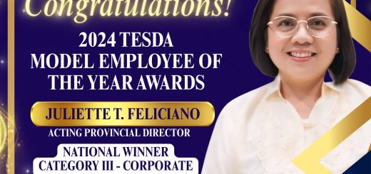 Proud moment for TESDA Region III!