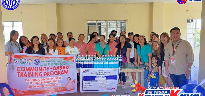 TESDA PTC Calumpit Launches “TESDA sa Barangay” with Livelihood Training in San Marcos, Bulacan